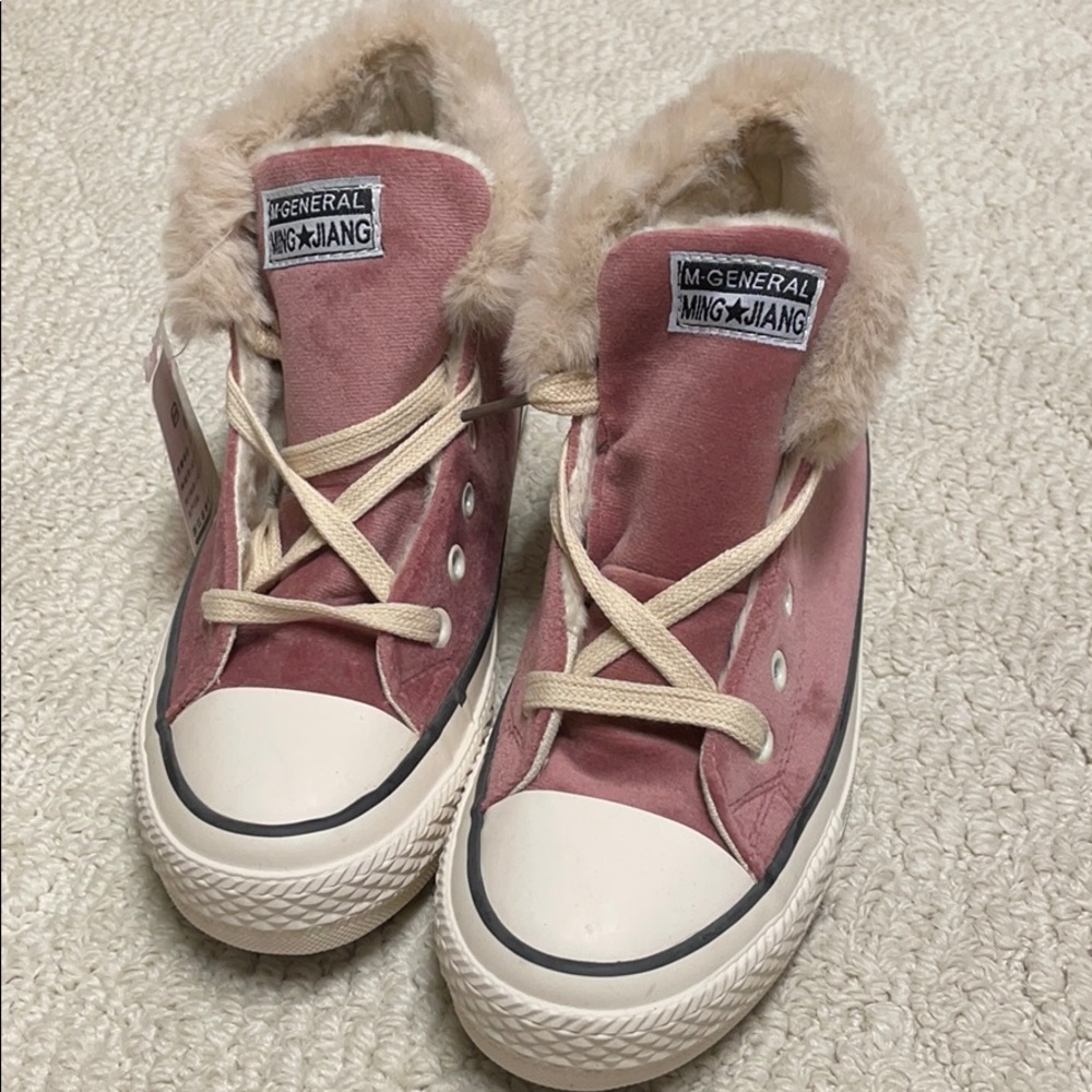 Fur Lined High Tops